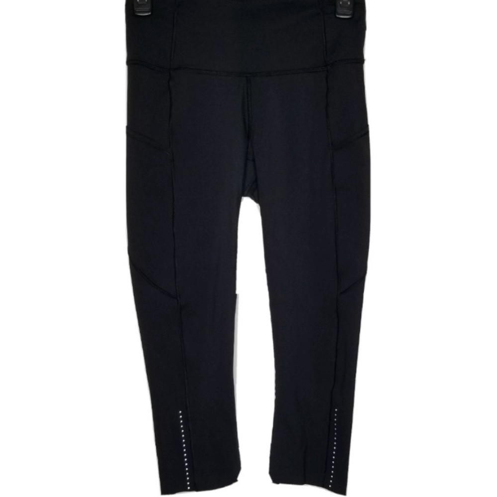 Lululemon Fast and Free Crops, Size 6, excellent condition